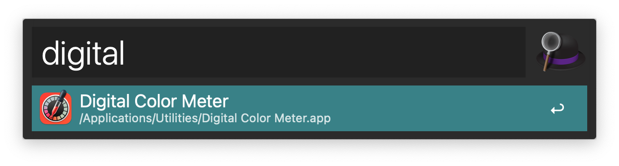 Digital Color Meter App